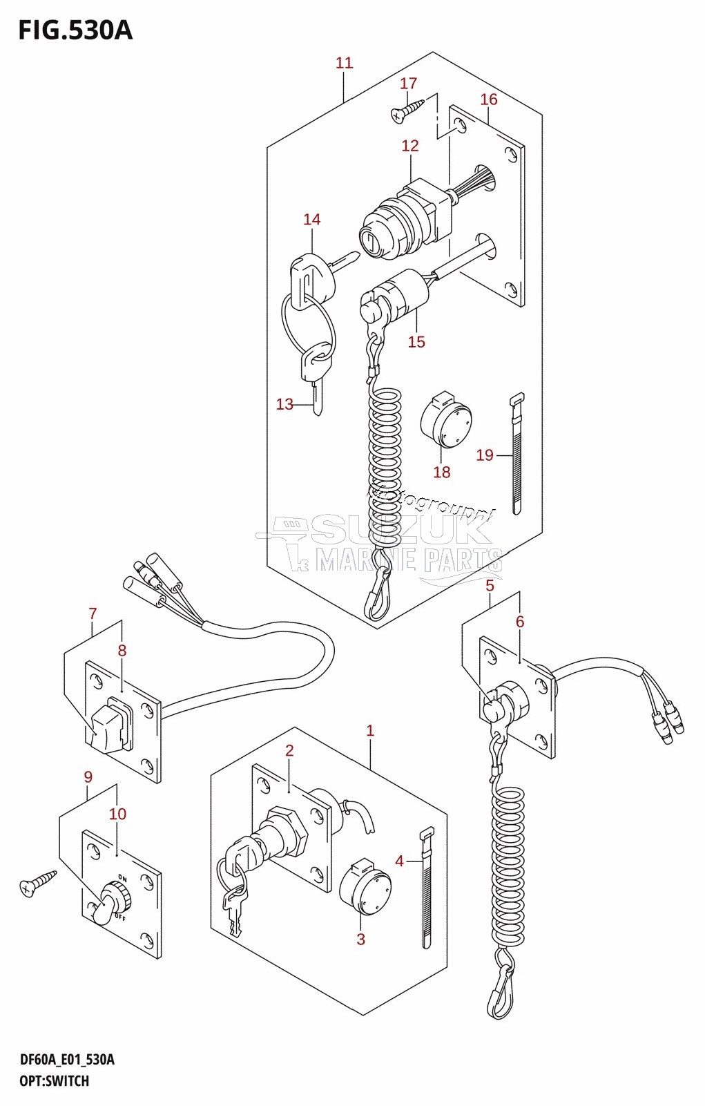 OPT:SWITCH (DF40AST,DF40AT,DF50AT,DF60AT,DF60AWT)