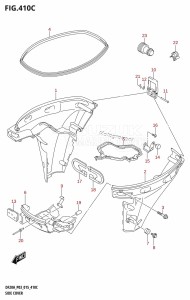 DF9.9B From 00995F-510001 (P03)  2015 drawing SIDE COVER (DF9.9BT:P03)