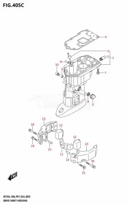 DF25A From 02504F-440001 (P01)  2024 drawing DRIVE SHAFT HOUSING (DF30AQ)