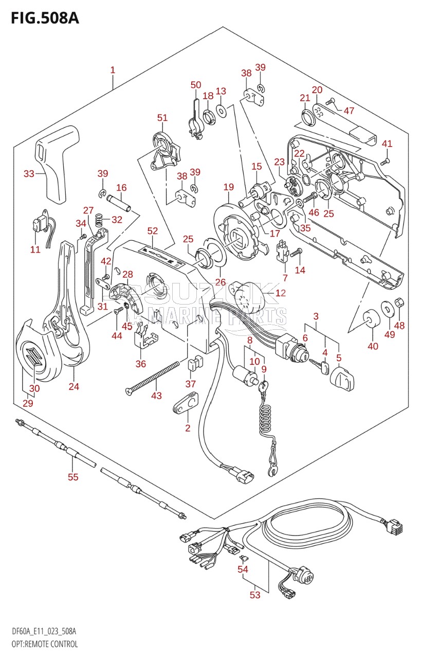 OPT:REMOTE CONTROL ((DF40A:E01,DF40AST:E34,DF50A:E01,DF60A:(E01,E40),DF60AVT:(E01,E40),DF40ASVT:E34):020)