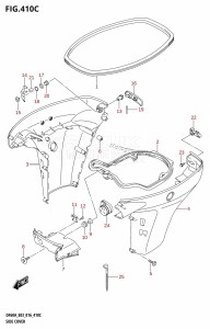 DF60A From 06002F-610001 (E03)  2016 drawing SIDE COVER (DF60A:E03)