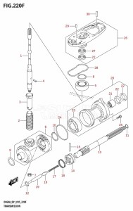 DF50A From 05003F-510001 (E01)  2015 drawing TRANSMISSION (DF50ATH:E01)