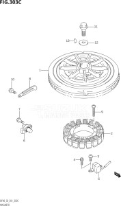 04001F-510001 (2005) 40hp E01-Gen. Export 1 (DF40QHK5  DF40TK5) DF40 drawing MAGNETO (K5,K6,K7,K8,K9,K10)