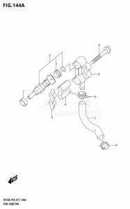 DF9.9B From 00995F-710001 (P03)  2017 drawing FUEL INJECTOR