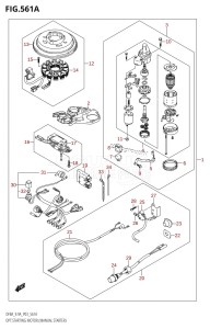 DF9.9A From 00994F-010001 (P03)  2010 drawing OPT:STARTING MOTOR (MANUAL STARTER) (M-STARTER)