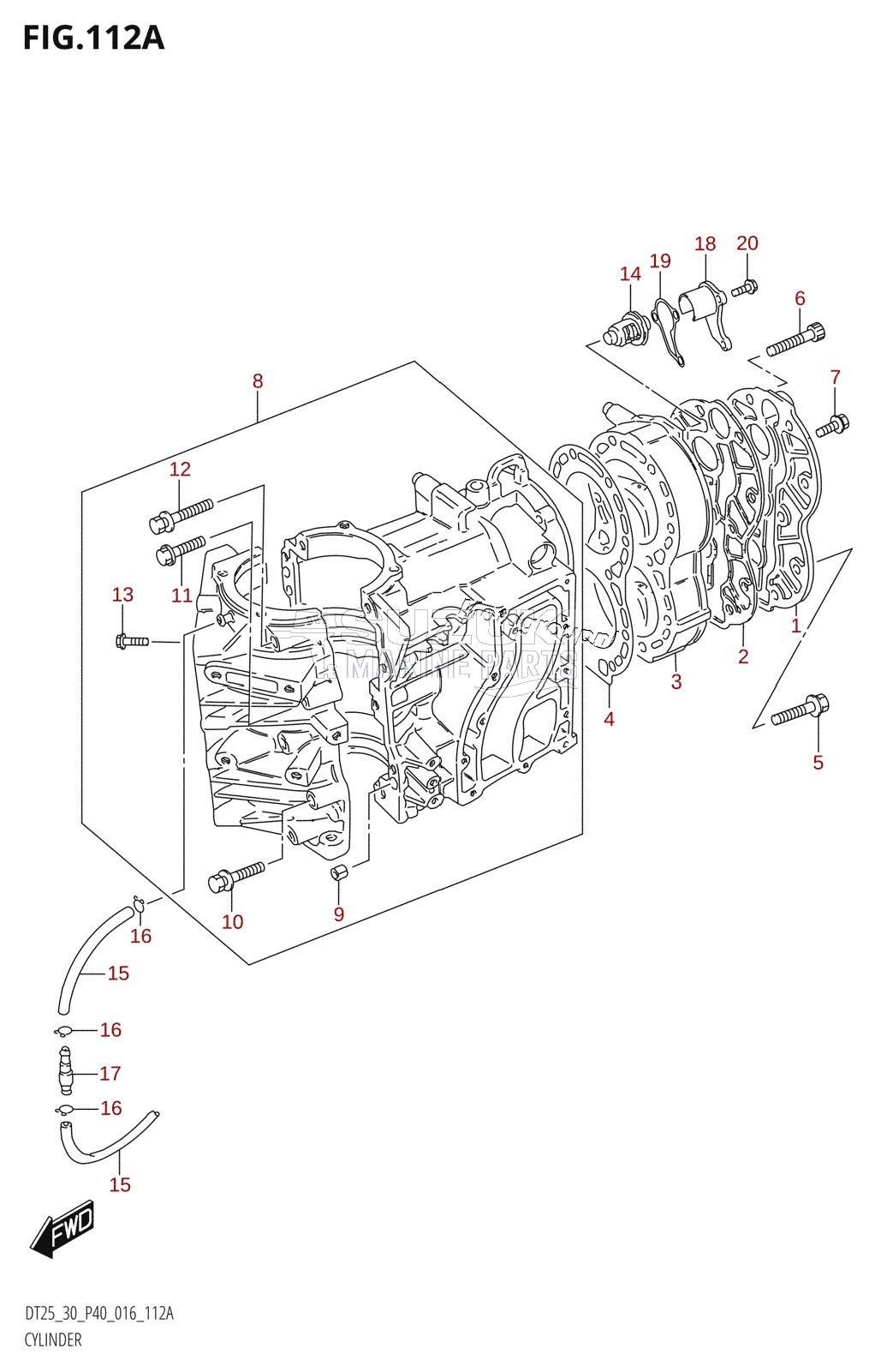 CYLINDER (DT25K:P36)