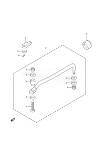 Outboard DF 70A drawing Drag Link