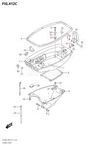 DT40 From 04005K-710001 ()  2017 drawing LOWER COVER (DT40WR:P40)