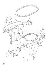 Outboard DF 60A drawing Side Cover