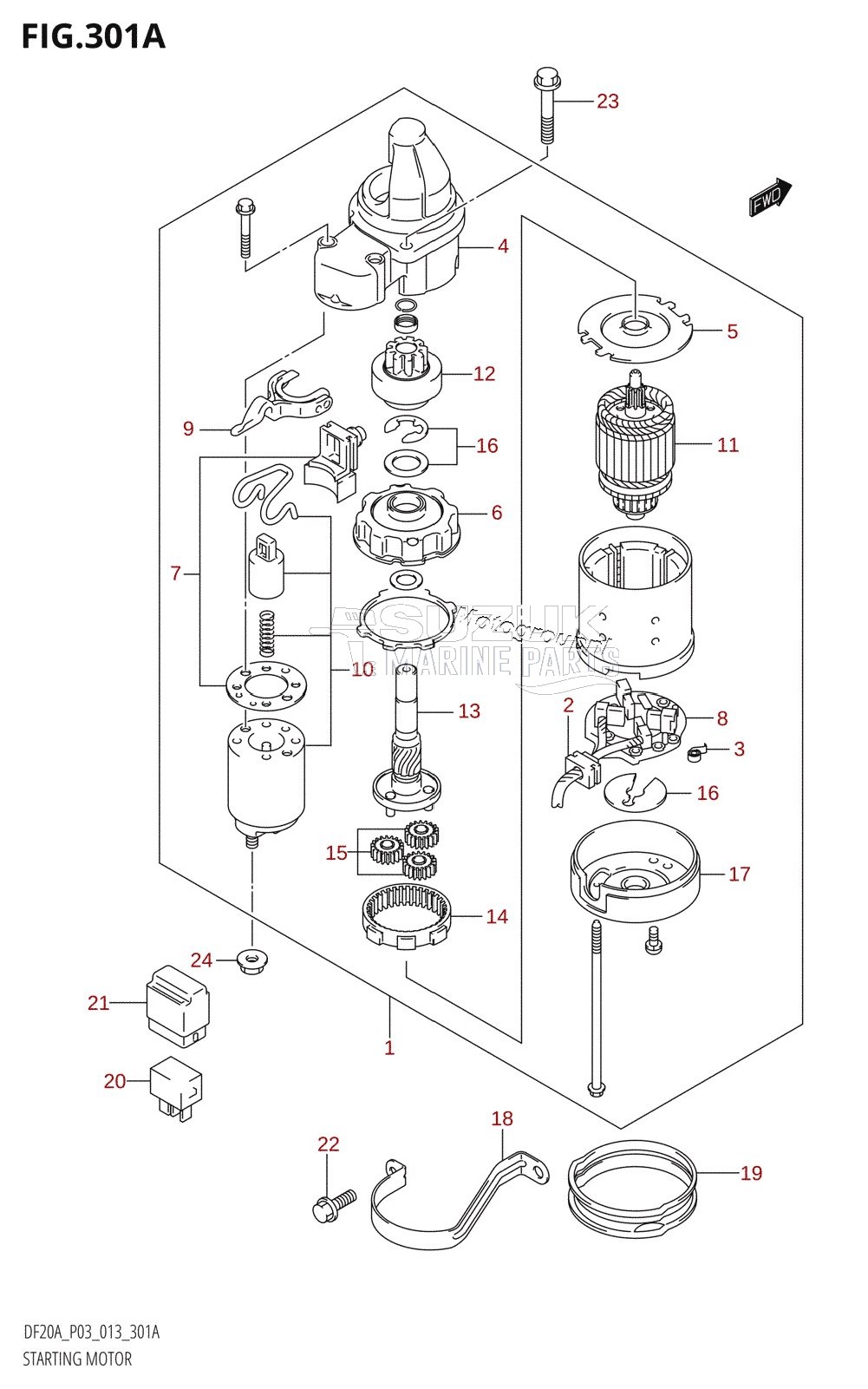 STARTING MOTOR (E-STARTER)