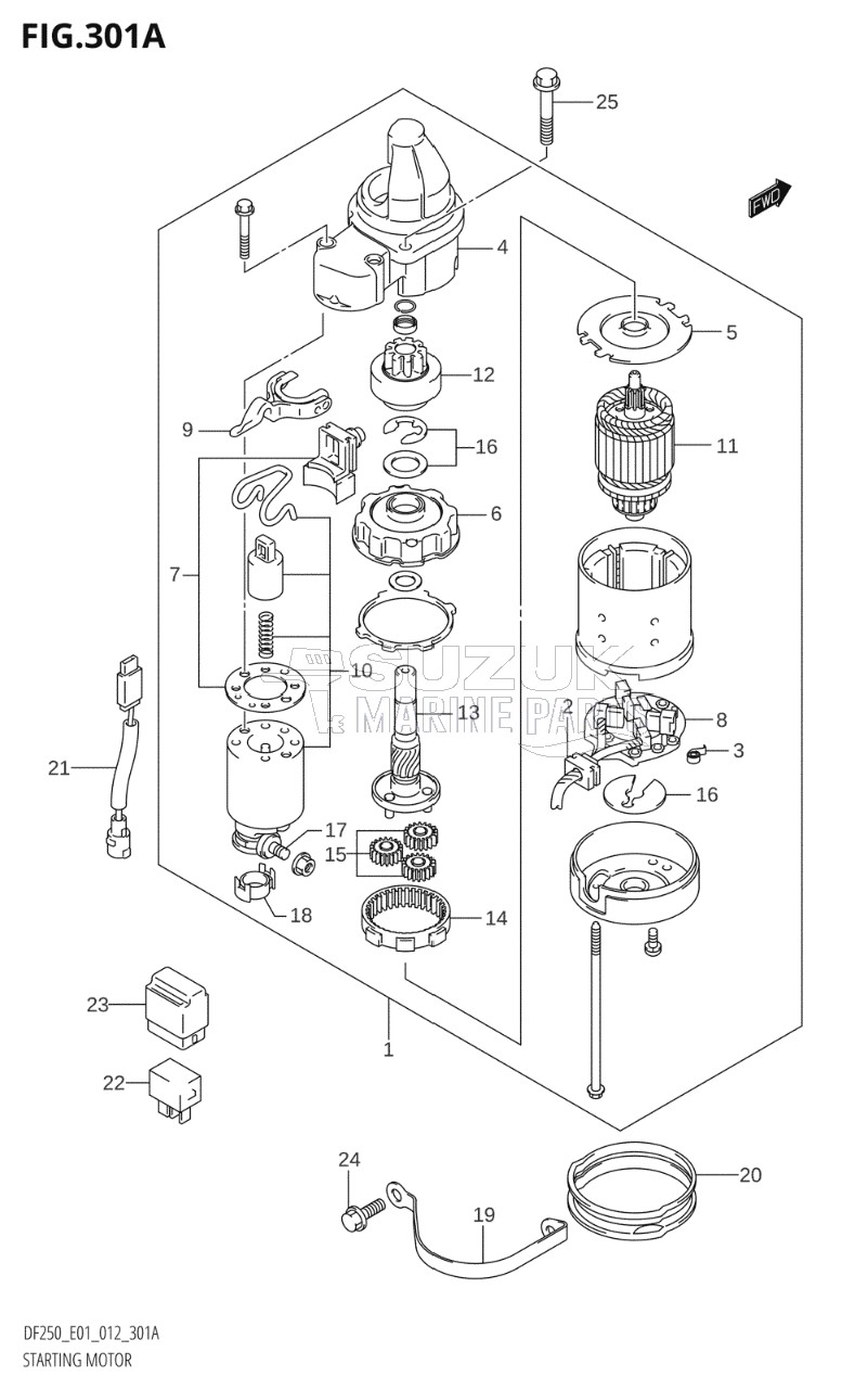 STARTING MOTOR