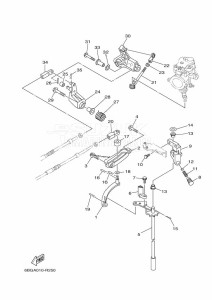 F40FEHD drawing THROTTLE-CONTROL