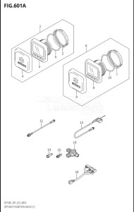 10005F-340001 (2023) 100hp E01-Gen. Export 1 (DF100C) DF100C drawing OPT:MULTI FUNCTION GAUGE (1)