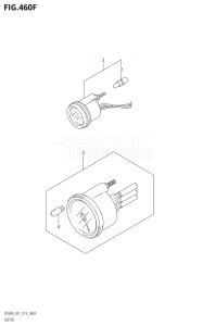 05003F-610001 (2016) 50hp E01-Gen. Export 1 (DF50A  DF50ATH) DF50A drawing METER (DF50AVT:E01)