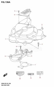 DF60A From 06002F-610001 (E03)  2016 drawing RING GEAR COVER