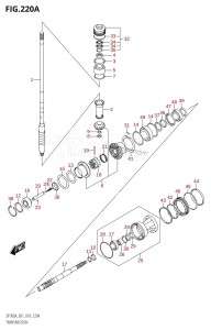 DF250A From 25003P-810001 (E01 E40)  2018 drawing TRANSMISSION