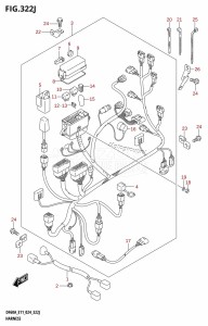 DF50AT From 05003F-440001 (E01 - E11)  2024 drawing HARNESS (DF40AST,DF60A,DF60ATH,DF60AVT,DF60AVTH,DF40ASVT)