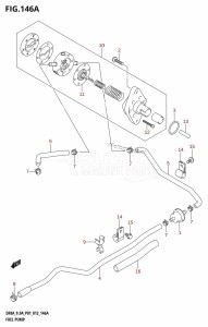 DF9.9A From 00994F-210001 (P03)  2012 drawing FUEL PUMP