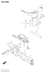 00994F-610001 (2016) 9.9hp P01-Gen. Export 1 (DF9.9A  DF9.9AR) DF9.9A drawing RECTIFIER / IGNITION COIL (DF9.9AR:P01)