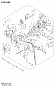 DF40A From 04004F-810001 (E34-Italy)  2018 drawing OPT:REMOTE CONTROL (DF40A,DF40AST,DF50A,DF60A,DF50AVT,DF60AVT)