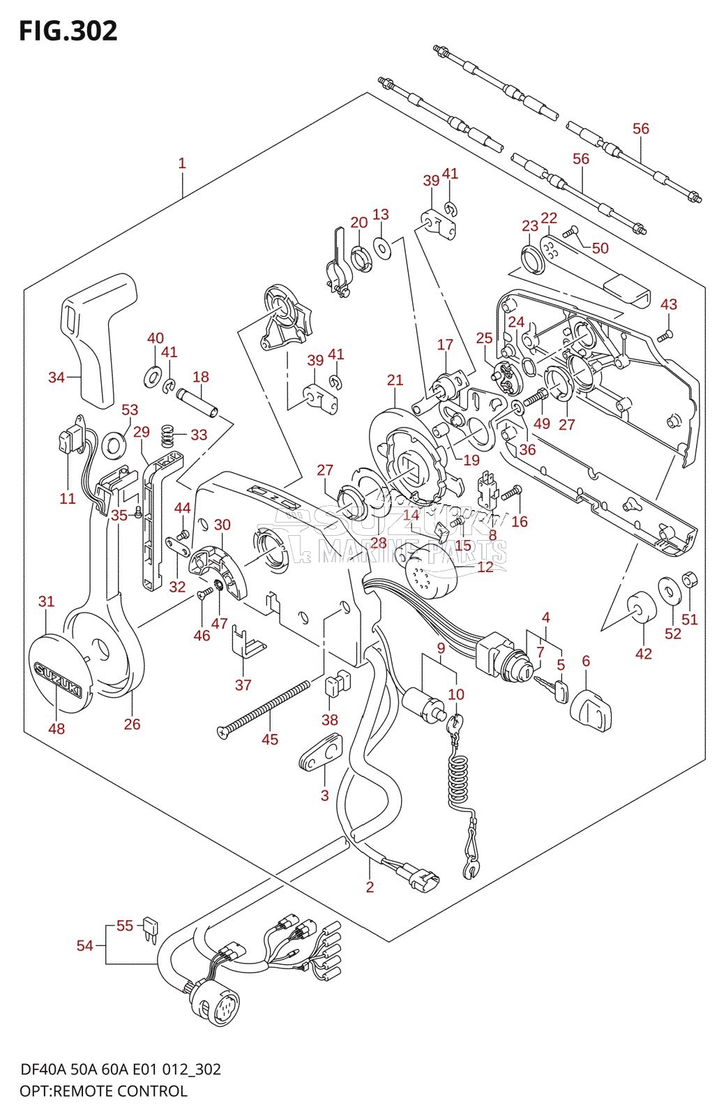 OPT:REMOTE CONTROL (DF40A E01)