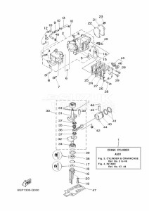 4CMHS drawing CYLINDER--CRANKCASE