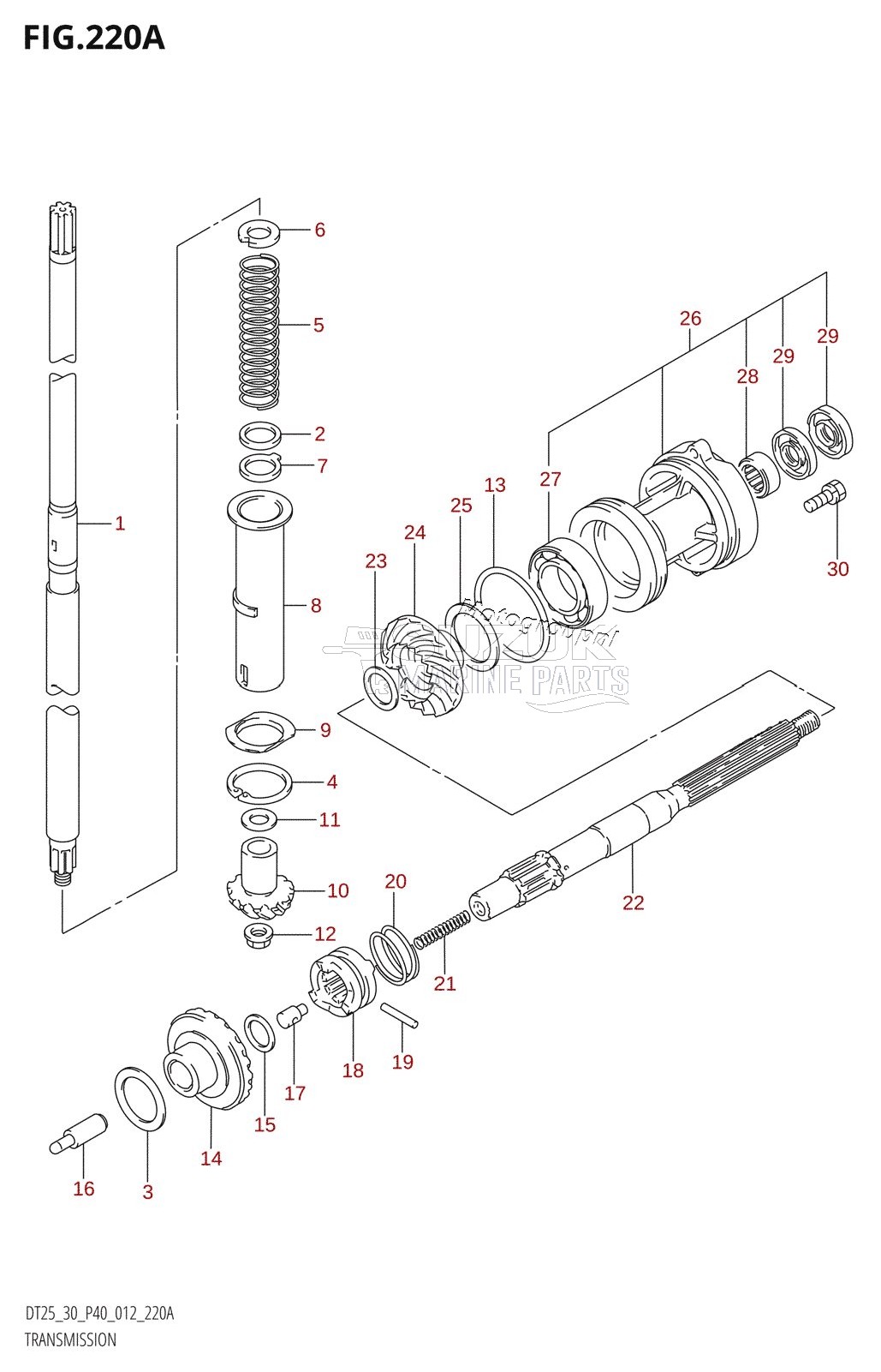 TRANSMISSION (DT25K:P36)