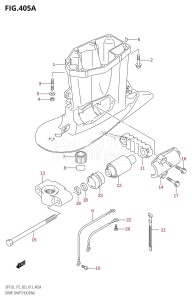 DF175T From 17502F-310001 (E03)  2013 drawing DRIVE SHAFT HOUSING (DF150T:E03)