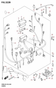 DF100B From 10004F-810001 (E01 E40)  2018 drawing HARNESS (DF100B)