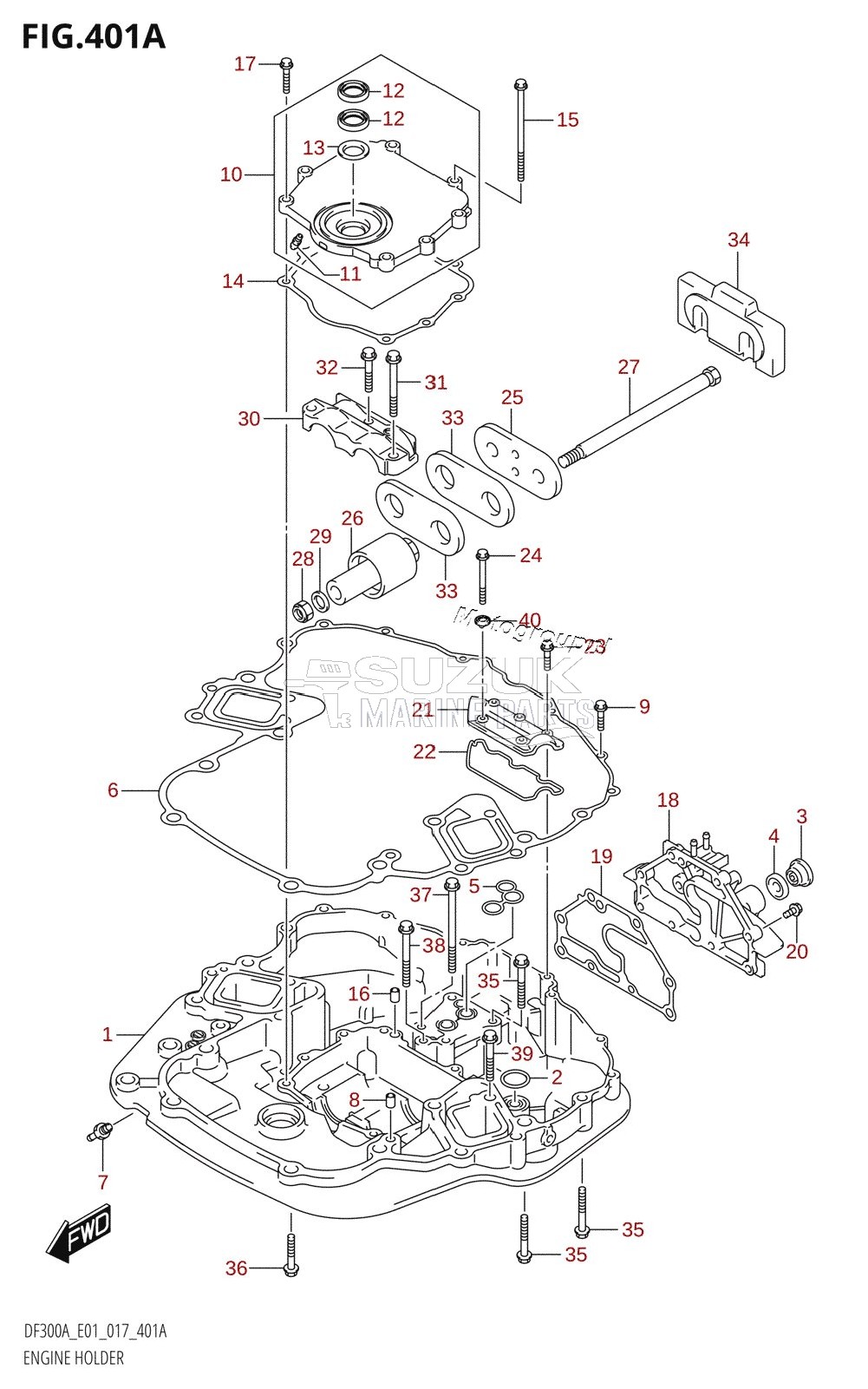 ENGINE HOLDER