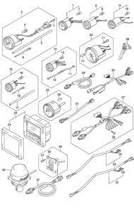 Outboard DF 70A drawing Meter