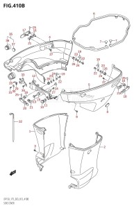 DF175Z From 17502Z-310001 (E03)  2013 drawing SIDE COVER (DF150Z:E03)