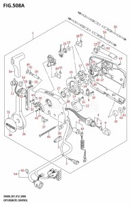 DF40A From 04003F-210001 (E01)  2012 drawing OPT:REMOTE CONTROL (DF40A:E01)