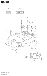 DF140BZ From 14005Z-340001 (E11 E40)  2023 drawing RING GEAR COVER (023)