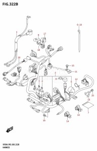 DF20A From 02002F-240001 (E03 P03)  2022 drawing HARNESS (DF9.9BT,DF20AT)