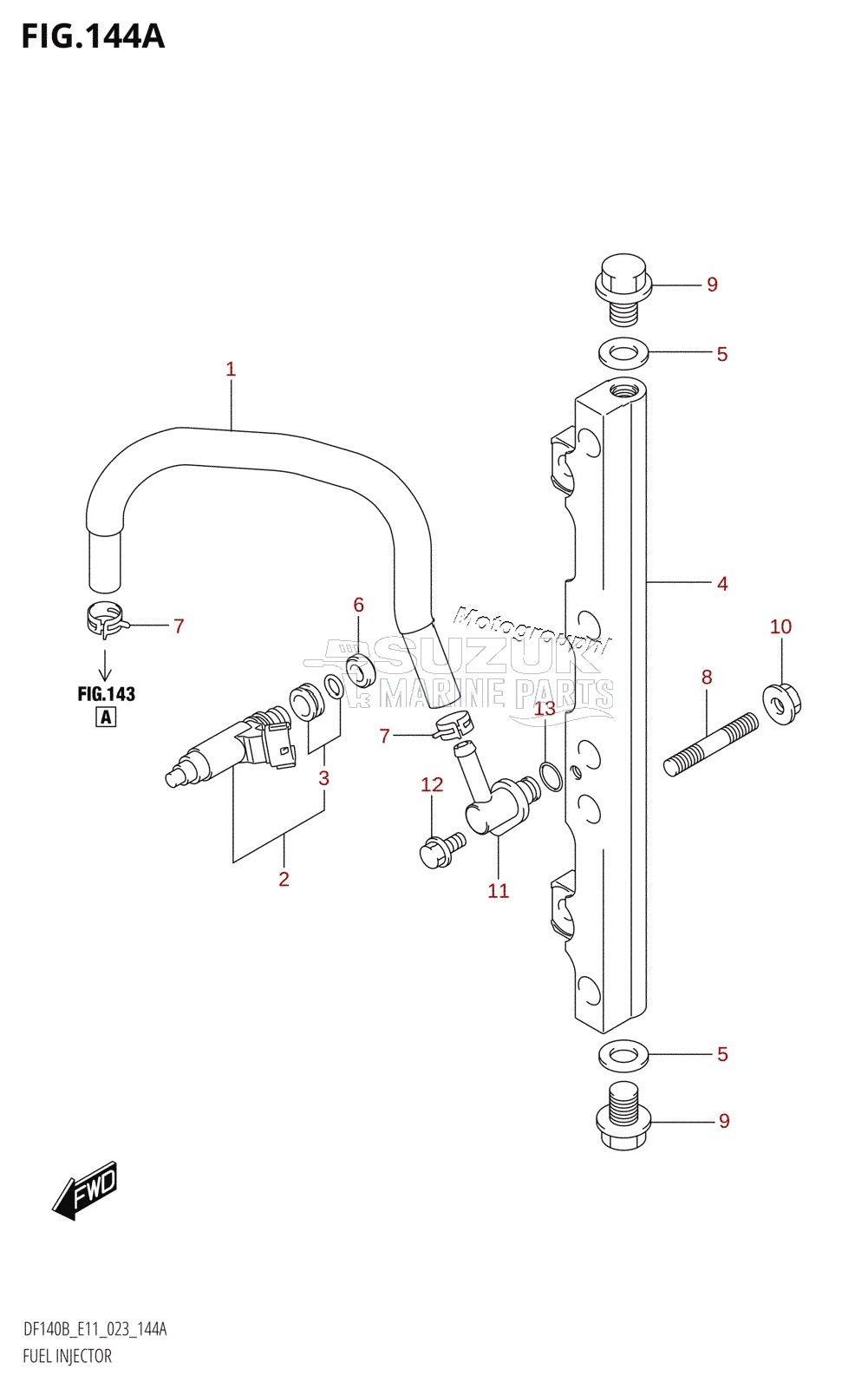 FUEL INJECTOR (E11)