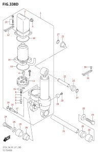 02504F-710001 (2017) 25hp P01-Gen. Export 1 (DF25A  DF25AR  DF25AT  DF25ATH) DF25A drawing TILT CYLINDER (DF30ATH:P01)