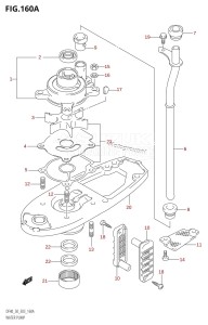 DF50 From 05001F-031001 (E03)  2013 drawing WATER PUMP