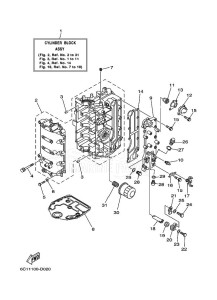 F50FETL drawing CYLINDER--CRANKCASE-1