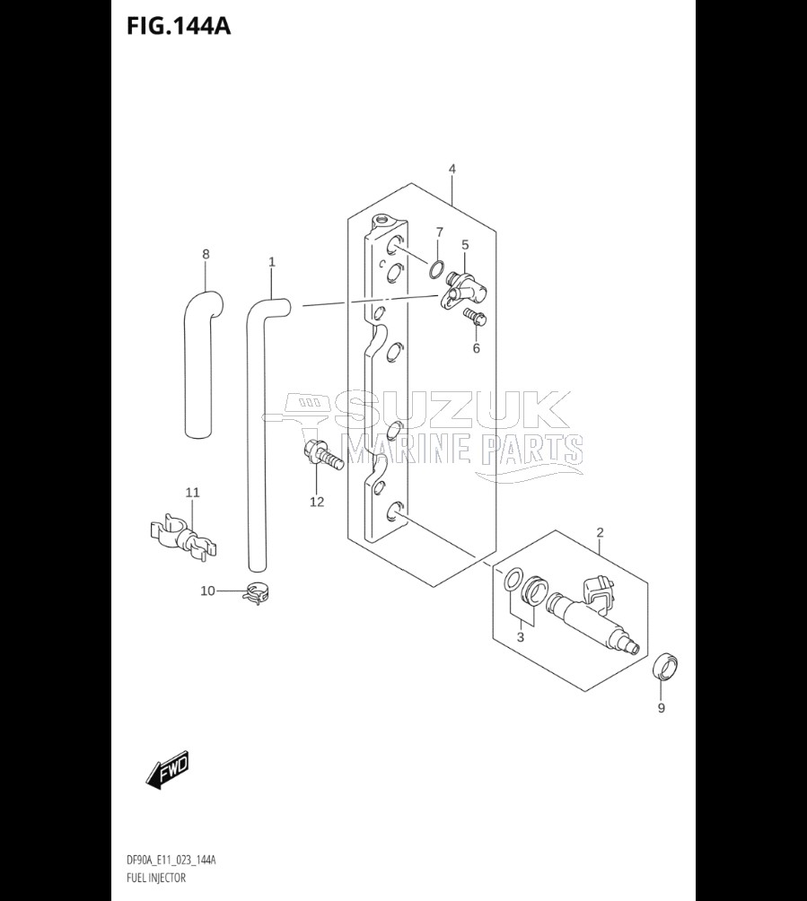 FUEL INJECTOR (E01,E03,E11)