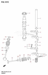 DF9.9A From 00994F-210001 (P03)  2012 drawing CAMSHAFT (DF9.9A:P01)