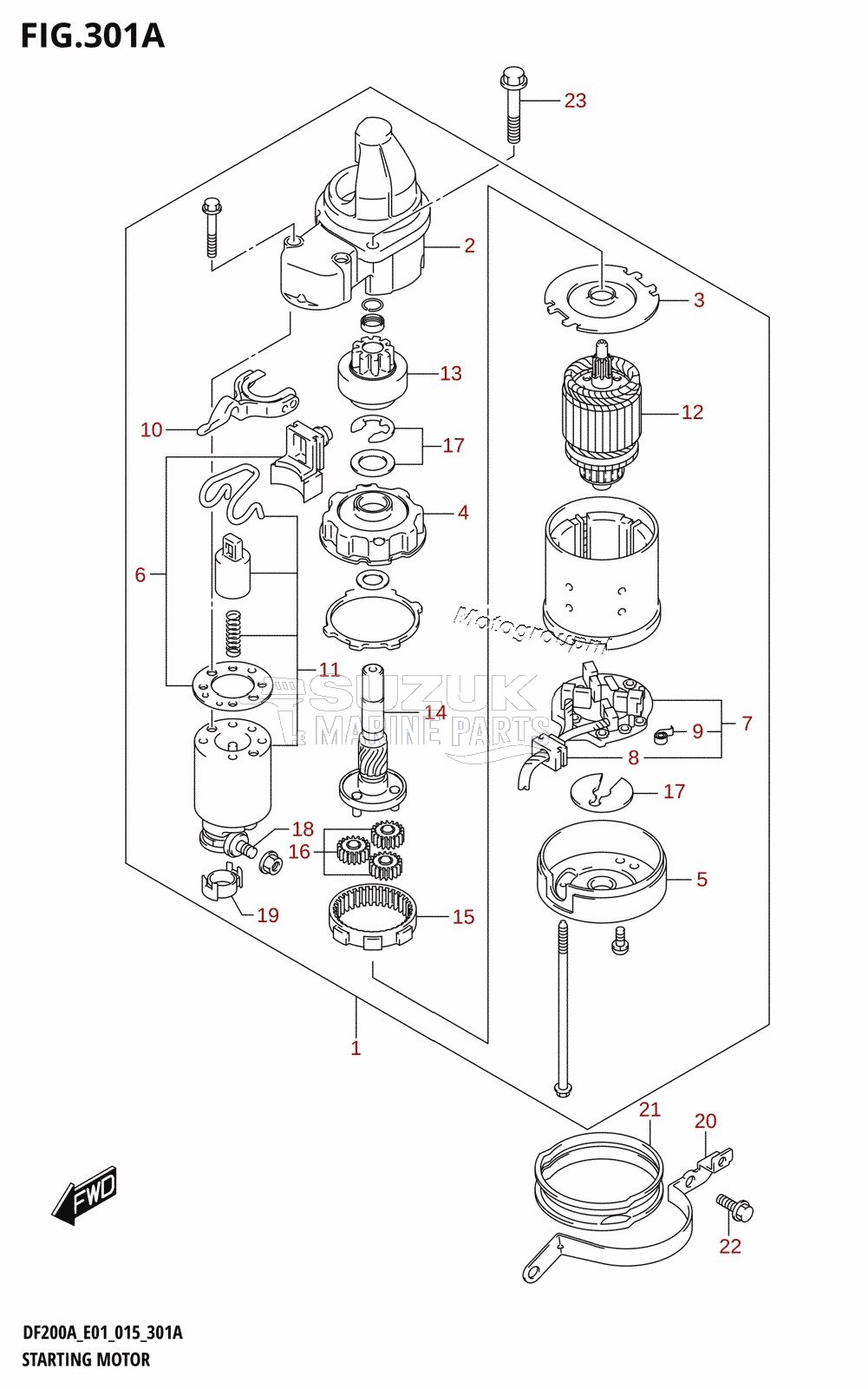 STARTING MOTOR