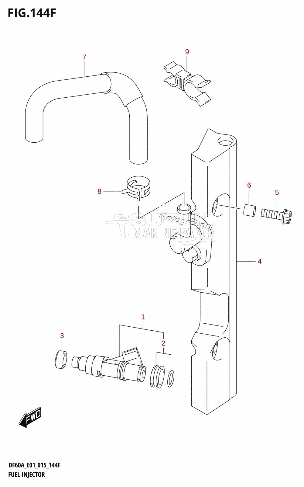 FUEL INJECTOR (DF50ATH:E01)