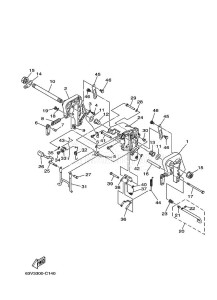 9-9F drawing FRONT-FAIRING-BRACKET