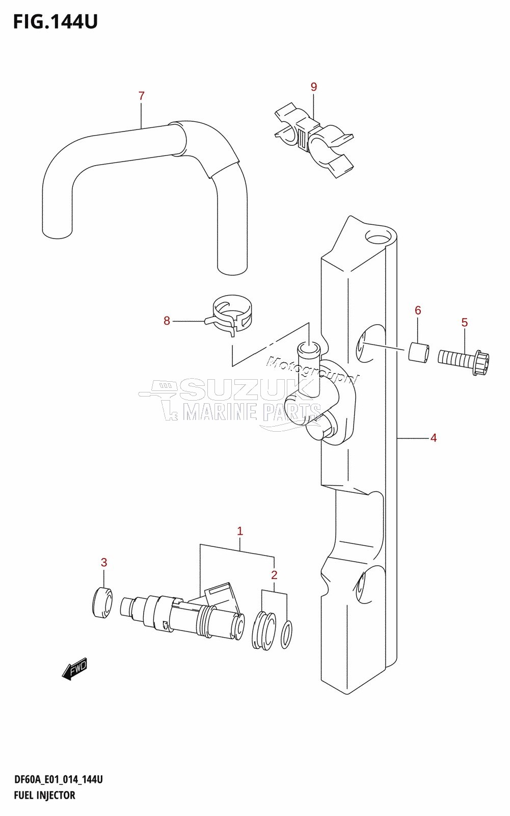 FUEL INJECTOR (DF60AVTH:E40)