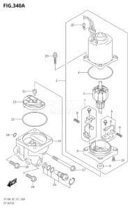 14003Z-610001 (2016) 140hp E01-Gen. Export 1 (DF140AZ) DF140AZ drawing PTT MOTOR (DF100AT:E01)