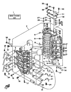 ProV200 drawing CYLINDER--CRANKCASE-1