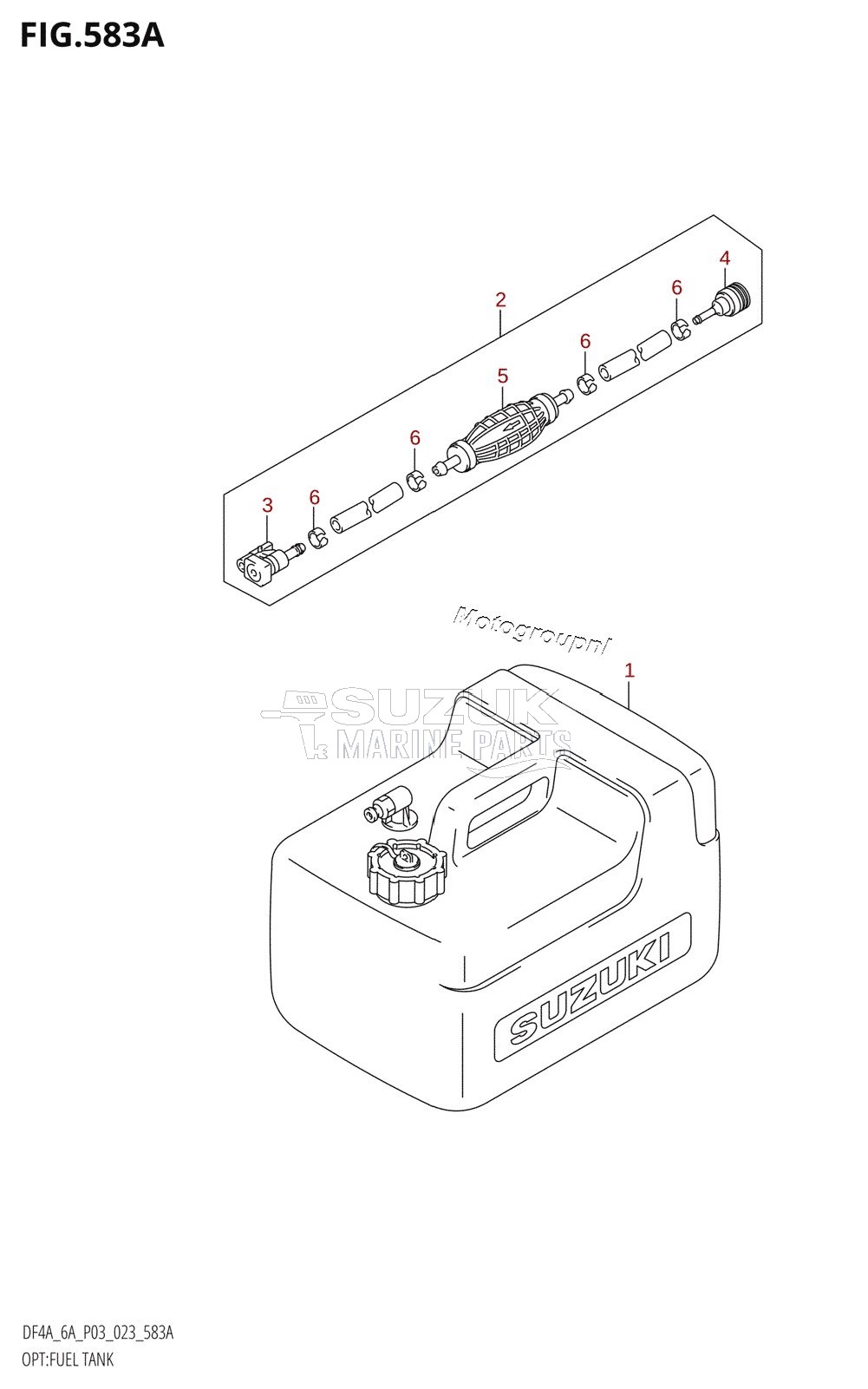 OPT:FUEL TANK (DF6A)