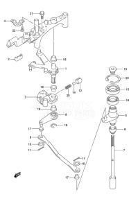 Outboard DF 250 drawing Clutch Shaft