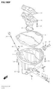 25004F-610001 (2016) 250hp E03-USA (DF250ST) DF250ST drawing OIL PAN (DF250Z:E03)